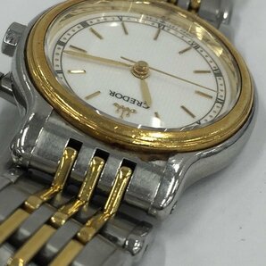 SEIKO セイコー CREDOR クレドール 腕時計 18KT QZ 7371-0090 904542 不動品【CDAM2034】の画像7