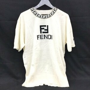 FENDI　フェンディ　ロゴ　ニット　Tシャツ【CDAO5053】