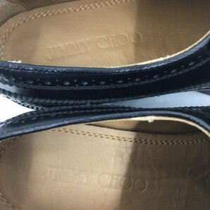 Jimmy Choo ジミーチュウ 革靴 黒色 サイズ39【CDAQ5001】の画像4