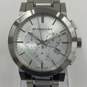 BURBERRY バーバリー 腕時計 SS/革 クオーツ 70520 箱付き【CDAS2009】