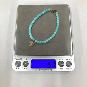 Tiffany & Co. ティファニー ブレスレット シルバー925 総重量5.7g 手首周り17cm【CDAU5039】の画像9