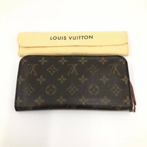 LOUIS VUITTON ルイ ヴィトン 長財布 モノグラム ポルトフォイユ・アンソリット M60042/CA3152 保存袋あり【CCBC3015】_画像2