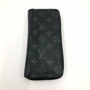 LOUIS VUITTON ルイ ヴィトン 長財布 モノグラム・エクリプス ジッピーウォレットヴェルティカル M62295/MB1159 箱あり【CCBC3018】