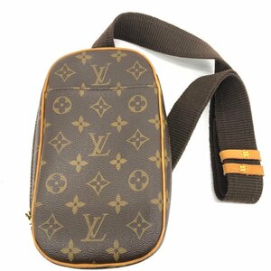 LOUIS VUITTON ルイ・ヴィトン モノグラム ポシェット・ガンジュ M51870/CA0091【CCBA7003】