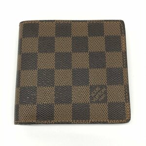 LOUIS VUITTON ルイヴィトン 二つ折り財布 ダミエ ポルトフォイユ・マルコ N61675/CA0015【CCBC6051】