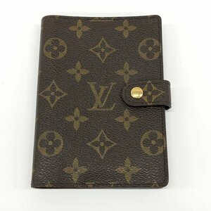 LOUIS VUITTON ルイヴィトン 手帳カバー モノグラム アジェンダPM R20005/SP1001【CCBE6033】