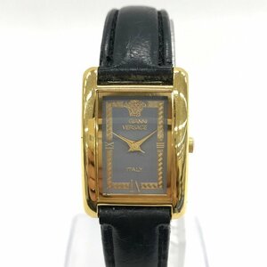 GIANNI VERSACE ジャンニヴェルサーチ 腕時計 金色 稼働品 7005302【CCBE8031】