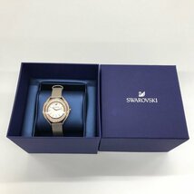 SWAROVSKI スワロフスキー 腕時計 銀色 稼働品 50m【CCBE8052】_画像7