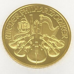 K24IG オーストリア ウィーン金貨 ハーモニー 1oz 総重量31.1ｇ【CCBC7040】