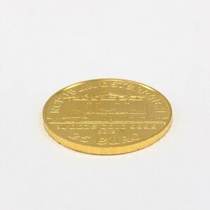 K24IG オーストリア ウィーン金貨 ハーモニー 1/4oz 総重量7.7ｇ【CCBC6023】の画像3