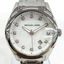 MICHEL KORS マイケルコース 腕時計 銀色 不動品 MK5325 251310【CDAA7063】_画像1