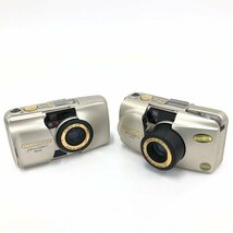 OLYMPUS オリンパス　μ[mju:] zoom 105 DELUXE/μ[mju:] zoom 115 DELUXE ２点まとめ【CDAA4007】_画像1