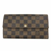 LOUIS VUITTON ルイ・ヴィトン ダミエ ポルトフォイユ・サラ N61734 CT0133【CDAD6039】_画像1