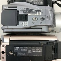 SONY ソニー/JVCケンウッド ビデオカメラ おまとめ ケース付き 4点【CDAD1016】_画像10