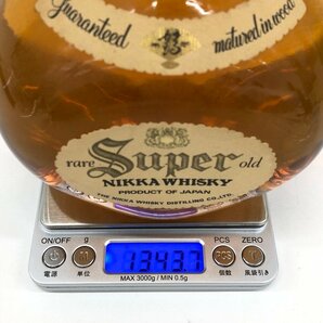 NIKKA ニッカ ウィスキー レアスーパーオールド 760ml 43度 1343.7g 国内酒 未開栓【CDAD6056】※東京都内限定発送※の画像6