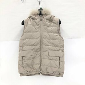 Max Mara マックスマーラ ダウンべスト ベージュ【CDAE5027】の画像1