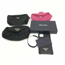 PRADA プラダ 服飾小物 おまとめ ポーチ/携帯ケース【CDAD9030】_画像1