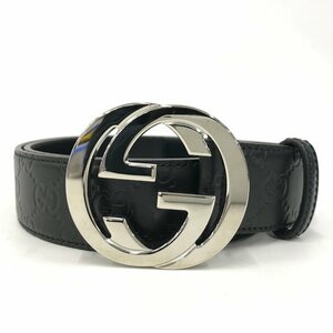 GUCCI　グッチ　ベルト　レザー　GGマーモント【CDAE5020】