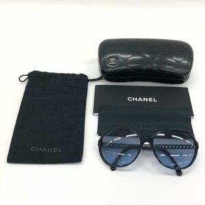 CHANEL シャネル　 サングラス　5304-A　c.1409/52 60□16 135 2N　BC13648691　ケース付き　保証書あり【CDAE6021】