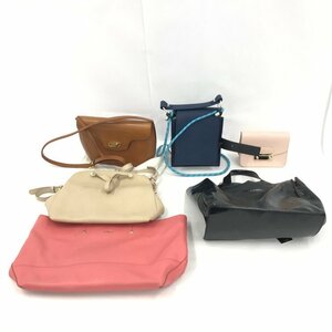 FURLA　フルラ　ストーンオーシャン×パメオポーズ　ショルダーバッグ　トートバッグ　ハンドバッグ　6点　おまとめ【CDAE3052】