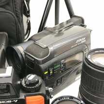 フィルムカメラ 一眼レフ Nikon 等・コンパクトカメラ RICHO 等/デジタルカメラ Canon/ビデオカメラ Victor 他 おまとめ【CDAF1009】_画像8