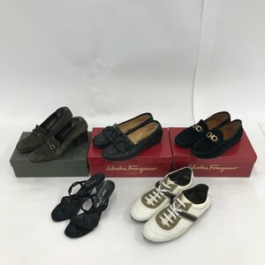 Ferragamo/GUCCI/Louis Vuitton レディースシューズ 計5点 おまとめ【CDAF2003】