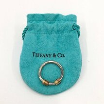 TIFFANY＆Co. ティファニー 925/750 ダブルコイル リング 3号 2.8ｇ 保存袋付き【CDAG3001】_画像3