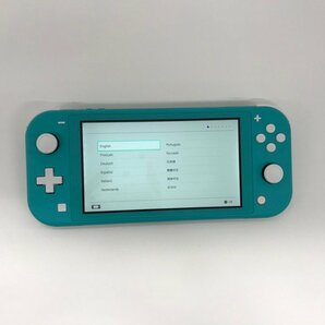 任天堂 ニンテンドースイッチライト本体 ターコイズ 通電○ 初期化済み 箱付き HDH001【CDAG1001】の画像2