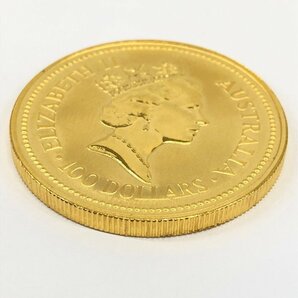 K24IG オーストラリア カンガルー金貨 1oz 1990 総重量31.1g【CDAB7087】の画像7