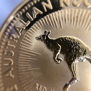 K24IG オーストラリア カンガルー金貨 1oz 1990 総重量31.1g【CDAB7087】の画像5