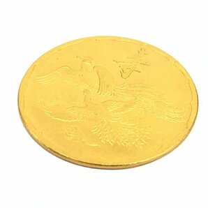 K24 純金メダル 天皇陛下喜寿 1000刻印 総重量7.2g【CDAH7097】の画像6