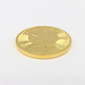 K24IG カナダ メイプルリーフ金貨 1/2oz 2021 総重量15.5g【CDAH6050】の画像3