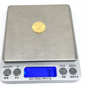 K24IG カナダ メイプルリーフ金貨 1/4oz 2018 総重量7.7g【CDAH7081】の画像7