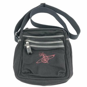 Vivienne Westwood ヴィヴィアンウエストウッド ショルダーバッグ ブラック【CDAJ7035】