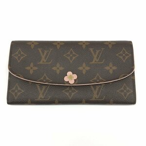 LOUIS VUITTON ルイヴィトン モノグラム ポルトフォイユ・エミリー M64202/CA4168 長財布 箱付き【CDAK6006】