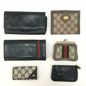 GUCCI グッチ 財布/キーケースなど 服飾小物6点おまとめ【CDAK7011】