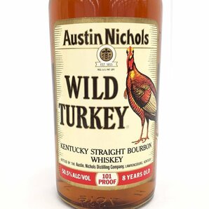 WILD TURKEY ワイルドターキー 8年 1140ml 50.5％ 箱付き 未開栓 国外酒【CDAK3042】の画像3