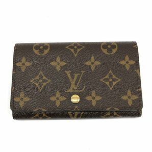 LOUIS VUITTON ルイヴィトン モノグラム ポルトモネ・ビエトレゾール M61730/SD0073 二つ折り財布【CDAK6051】の画像1