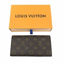 LOUIS VUITTON ルイヴィトン モノグラム ポルトフォイユ・エミリー M64202/CA4168 長財布 箱付き【CDAK6006】_画像2