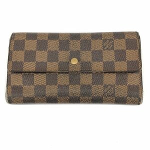 LOUIS VUITTON ルイヴィトン ダミエ ポルトトレゾール インターナショナル 長財布 N61215/TH0026【CDAK6039】