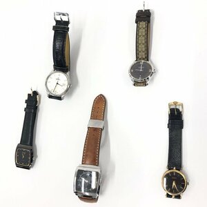 腕時計 おまとめ ５点 RADO/FENDI/HUNTINGＷＯＲＬＤ/COACH/GUCCI【CDAL4001】