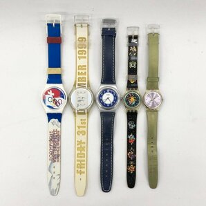 SWATCH スウォッチ 5点 おまとめ 腕時計【CDAL1025】の画像1