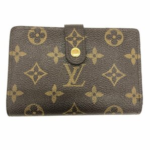 LOUIS VUITTON ルイ・ヴィトン モノグラム ポルトモネビエヴィエノワ M61663 SD1004 二つ折り財布【CDAM7068】の画像1