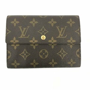 LOUIS　VUITTON　ルイ・ヴィトン　モノグラム　ポルトトレゾールエテュイパピエ　財布【CDAM4034】