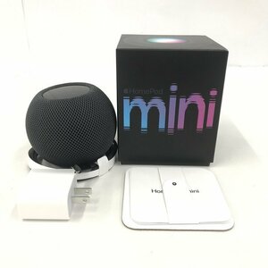 Apple アップル Bluetoothスピーカー HomePod mini MY5G2J/A A2374 箱付き 通電○【CDAM5033】