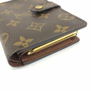 LOUIS VUITTON ルイ・ヴィトン モノグラム ポルトモネビエヴィエノワ M61663 SD1004 二つ折り財布【CDAM7068】の画像4