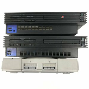 Play Station 本体 SCPH-5500 / Play Station2 本体×2 SCPH-18000 / SCPH-50000 3点セット 周辺機器付属【CDAM5005】の画像2