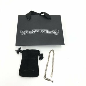 CHROME HEARTS クロムハーツ ロールチェーン 925 総重量5.1g【CDAM9031】の画像2