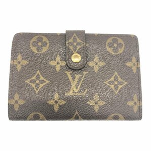 LOUIS VUITTON ルイ・ヴィトン モノグラム ポルトモネ・ビエ ヴィエノワ M61663/CA1015 二つ折り財布【CDAM7018】の画像1