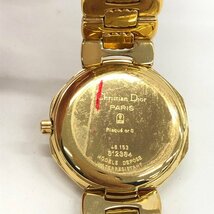 Christian Dior クリスチャン・ディオール オクタゴン 腕時計 48.153/812384 稼働品【CDAN6010】_画像5